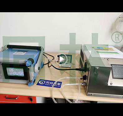 300mg/L高濃度臭氧發(fā)生器測(cè)試現(xiàn)場(chǎng) 