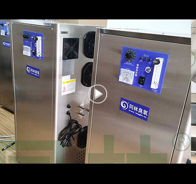 實(shí)驗(yàn)用一體式臭氧發(fā)生器測(cè)試現(xiàn)場(chǎng) 